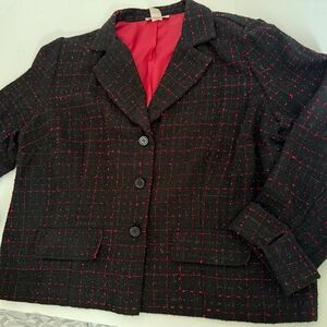 Women's 3X preppy blazer EUC